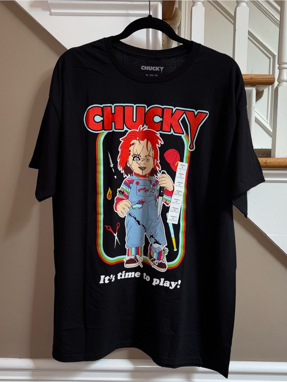 New Chucky Graphic Men’s Tee size XL